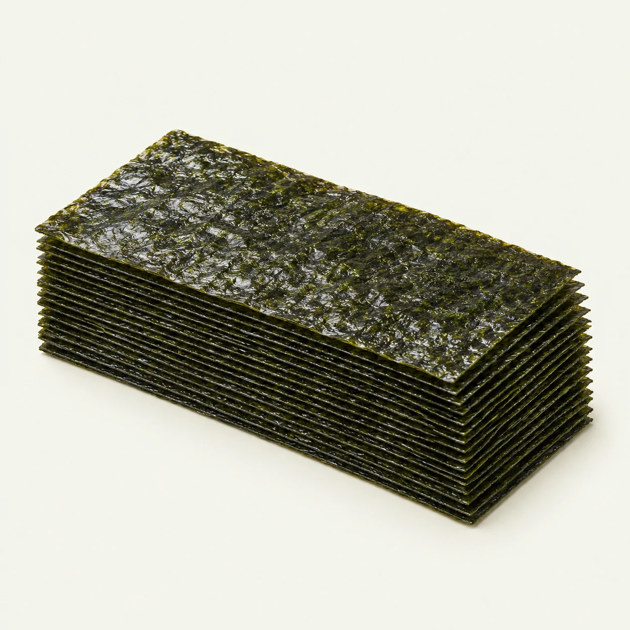 Half-cut nori sheets